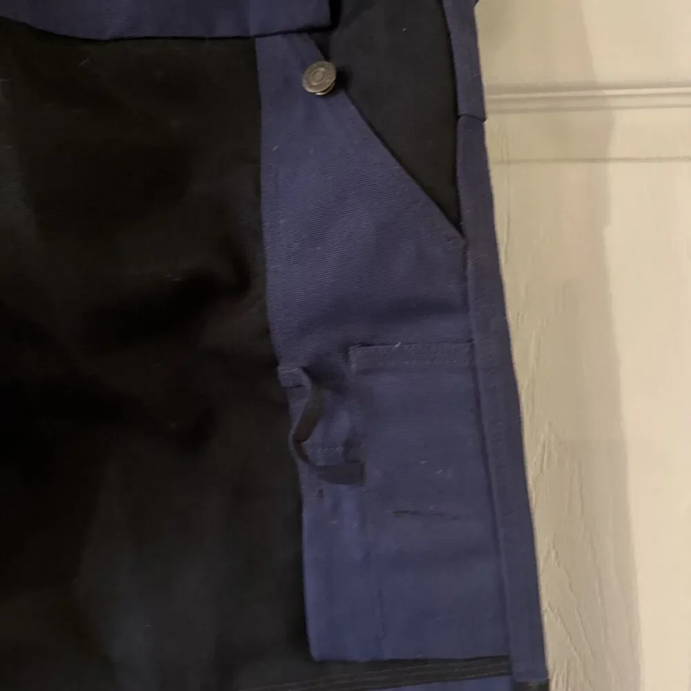 Blaklader Workwear Pants 38x31 Blue Utility Cargo Reinforced Durable Tradesman